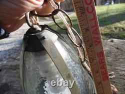 Antique Vtg Arts & Crafts Porch Light Sconce Lantern Outside Exterior Fixture