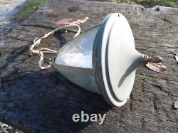 Antique Vtg Arts & Crafts Porch Light Sconce Lantern Outside Exterior Fixture