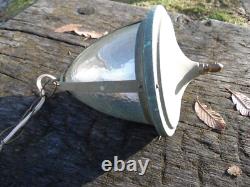 Antique Vtg Arts & Crafts Porch Light Sconce Lantern Outside Exterior Fixture