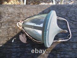 Antique Vtg Arts & Crafts Porch Light Sconce Lantern Outside Exterior Fixture