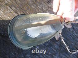 Antique Vtg Arts & Crafts Porch Light Sconce Lantern Outside Exterior Fixture