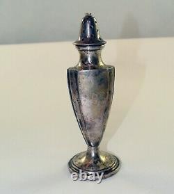 Antique Vtg. International W Sterling Silver Oil Burning Lamp Kerosene Short 209