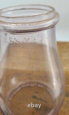 Antique WALTON MFG CO. N. Y. Tubular lantern globe RARE Hotblast