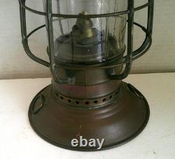 Antique WW 1 Perko Ship's Brass Marine Lantern