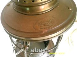 Antique WW 1 Perko Ship's Brass Marine Lantern