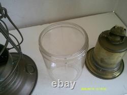 Antique WW 1 Perko Ship's Brass Marine Lantern