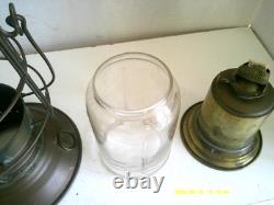 Antique WW 1 Perko Ship's Brass Marine Lantern