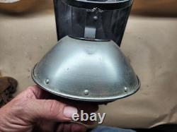 Antique Wall Mount Caboose Railroad Oil Lantern Lamp with Reflector