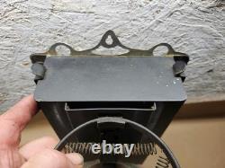 Antique Wall Mount Caboose Railroad Oil Lantern Lamp with Reflector