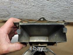 Antique Wall Mount Caboose Railroad Oil Lantern Lamp with Reflector