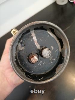 Antique Wolf Safety Lamp Co. Model 131 Brass Miner's Lantern NY USA