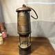 Antique Wolf Safety Miner's Lantern W. M. Morris Sheffield