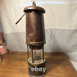 Antique Wolf Safety Miner's Lantern W. M. Morris Sheffield