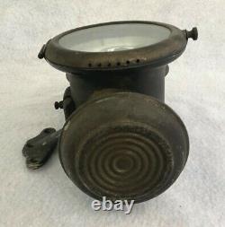 Antique early Carriage Coach Buggy Kerosene Lamp Lantern withbracket SOLAR