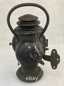 Antique early Carriage Coach Buggy Kerosene Lamp Lantern withbracket SOLAR