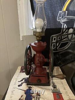 Antique lamp vintage red, excellent condition