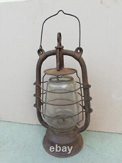 Antique lantern FROWO 435 Germany with safety grid