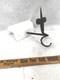 Antique lantern lamp hook stick peg iron early sticking tommy 18th c original