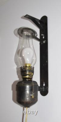 Antique or Vintage Railroad Wall Mount Caboose Lantern Lamp