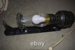 Antique or Vintage Railroad Wall Mount Caboose Lantern Lamp
