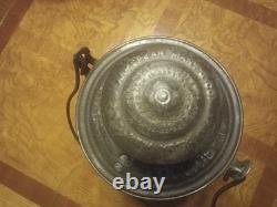 Antique railroad Lantern, P&R. Rr Phily And Reading Stamp. LOCO. DEPT. Locomotive