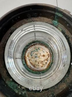 Antique ship anchor oil lantern Lamp Maritime Nautical