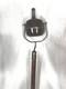 Antique tin parade torch lamp lantern oil wooden post original 1800s