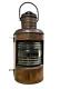 Antique vintage Large Maritime Copper Masthead Boat Lantern