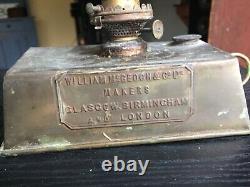 Antique vintage brass ship lantern london william mcgeoch victorian nautical