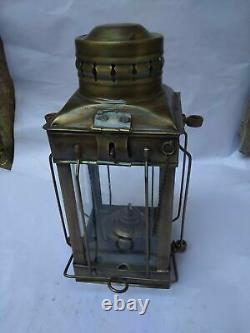 Antique vintage nautical 11 iron lamp lantern home decor gift Item
