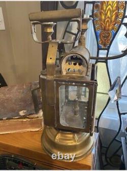 Antiqueq french lantern /antique french solid brass candle lantern R/R Lantern