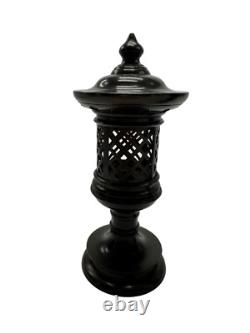 Antiques/Vintage 2 Unique Ancient Bronze Lantern Japan 19th 20th Century Rare