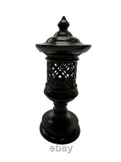 Antiques/Vintage 2 Unique Ancient Bronze Lantern Japan 19th 20th Century Rare