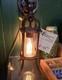 Architectural Antiques Vintage Wall Sconce Lantern, Antique Bronze Metal Indoor