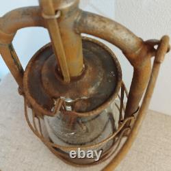 BAT WWI Antique kerosene lantern BAT D. R. Patent Germany BAT WW2
