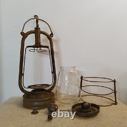BAT WWI Antique kerosene lantern BAT D. R. Patent Germany BAT WW2