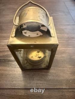 BRASS STAR LANTERN WW1 Provenance, Early 1900s ENGLAND