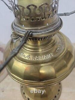 B & H BRADLEY and HUBBARD RADIANT No. 4 ANTIQUE Electric withGlobe PAT. 1898