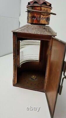 Bakboord Vintage Nautical Dutch Copper Lantern Light Excellent condition