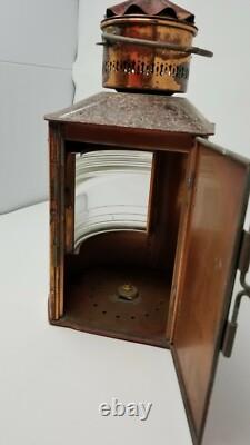 Bakboord Vintage Nautical Dutch Copper Lantern Light Excellent condition