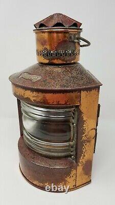 Bakboord Vintage Nautical Dutch Copper Lantern Light Excellent condition