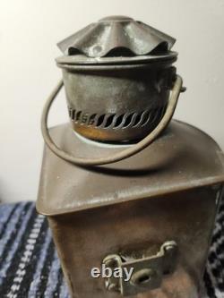 Bakboord Vintage Nautical Dutch Copper Lantern Light Made In Holland