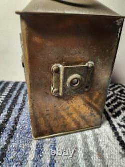Bakboord Vintage Nautical Dutch Copper Lantern Light Made In Holland