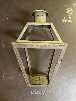 Barn find antique gas lantern. Got Almost All Glass