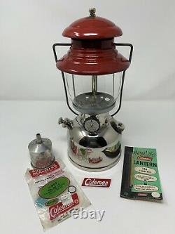 Beautiful Canadian Coleman 200 Lantern Nickel Font December 1958