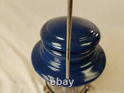 Blue Coleman 321A Lantern dated 7-74 NEAR MINT Condition & Working Order
