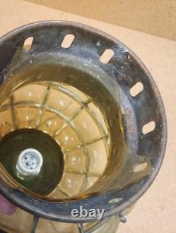 Bubble Glass Lantern Holland Antique/ Vintage Hanging Nautical Lamp
