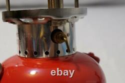 COLEMAN 1969 Lantern 200A 69 Red with Box Single Mantle Works Nice