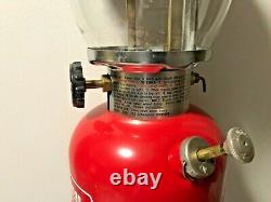 COLEMAN 200A195 1976 RED LANTERN With BOX NEVER USED! With PAPERWORK & MANTLE RARE