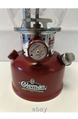 COLEMAN 200B LANTERN RED. Rare DATED 1995 Mint Limited